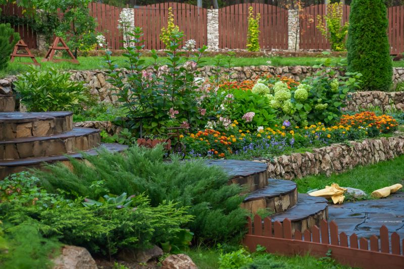 Railroad Ties Landscape Design